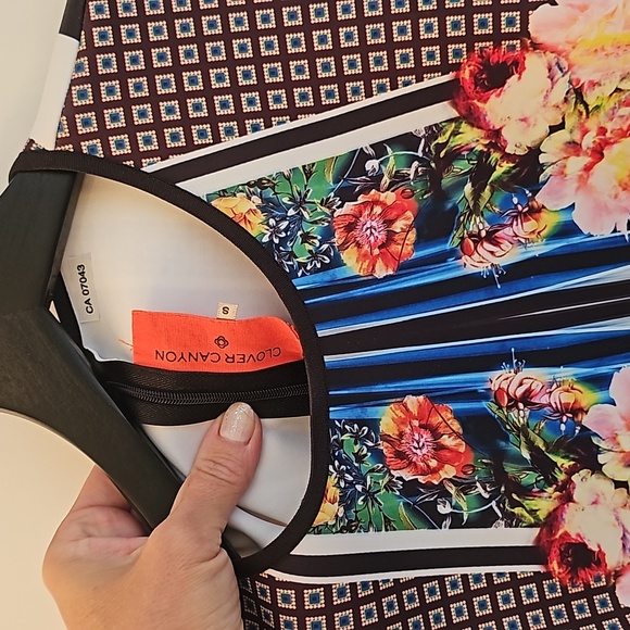 CLOVER CANYON | Knee High Length Dress, Sz S - Picture 6 of 7